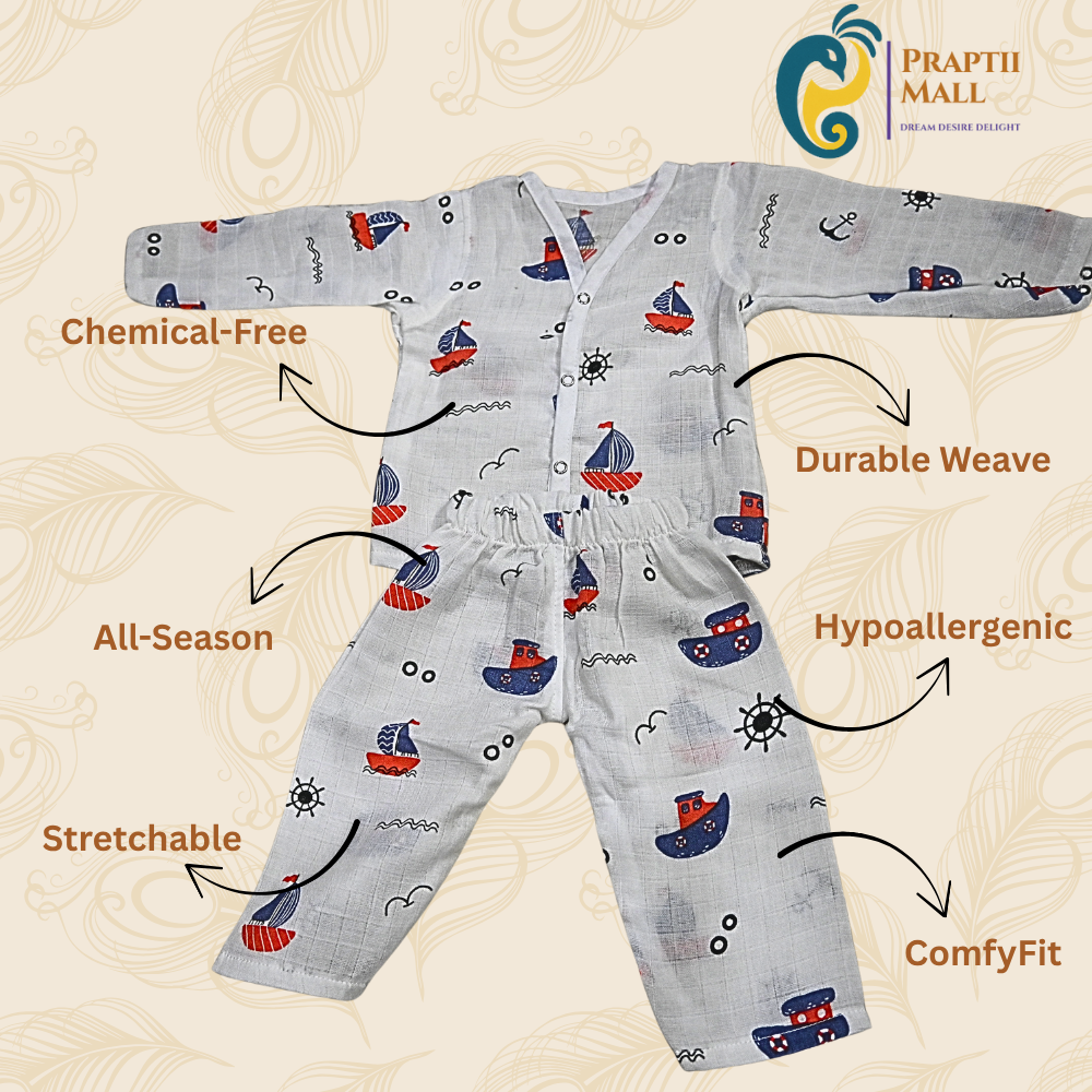 Muslin Night Suit