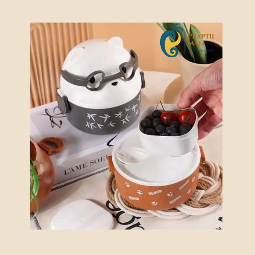 Munchy Buddy™ —  Cute Tiffin Box