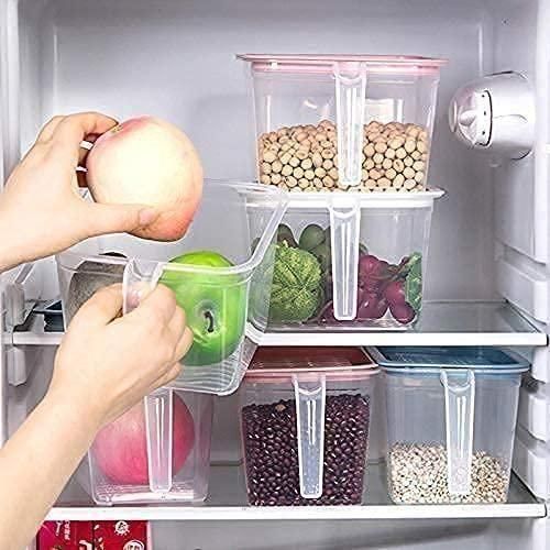 FreshBox™ – Unbreakable Kitchen Storage Fruits Basket (Pack of 6, 1000ml)