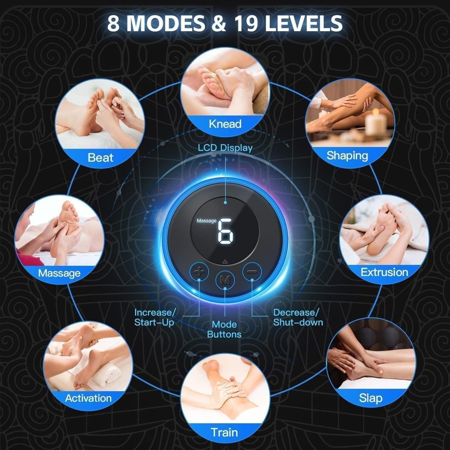 SootheStep™ – EMS Vibrating Foot Massager Pad