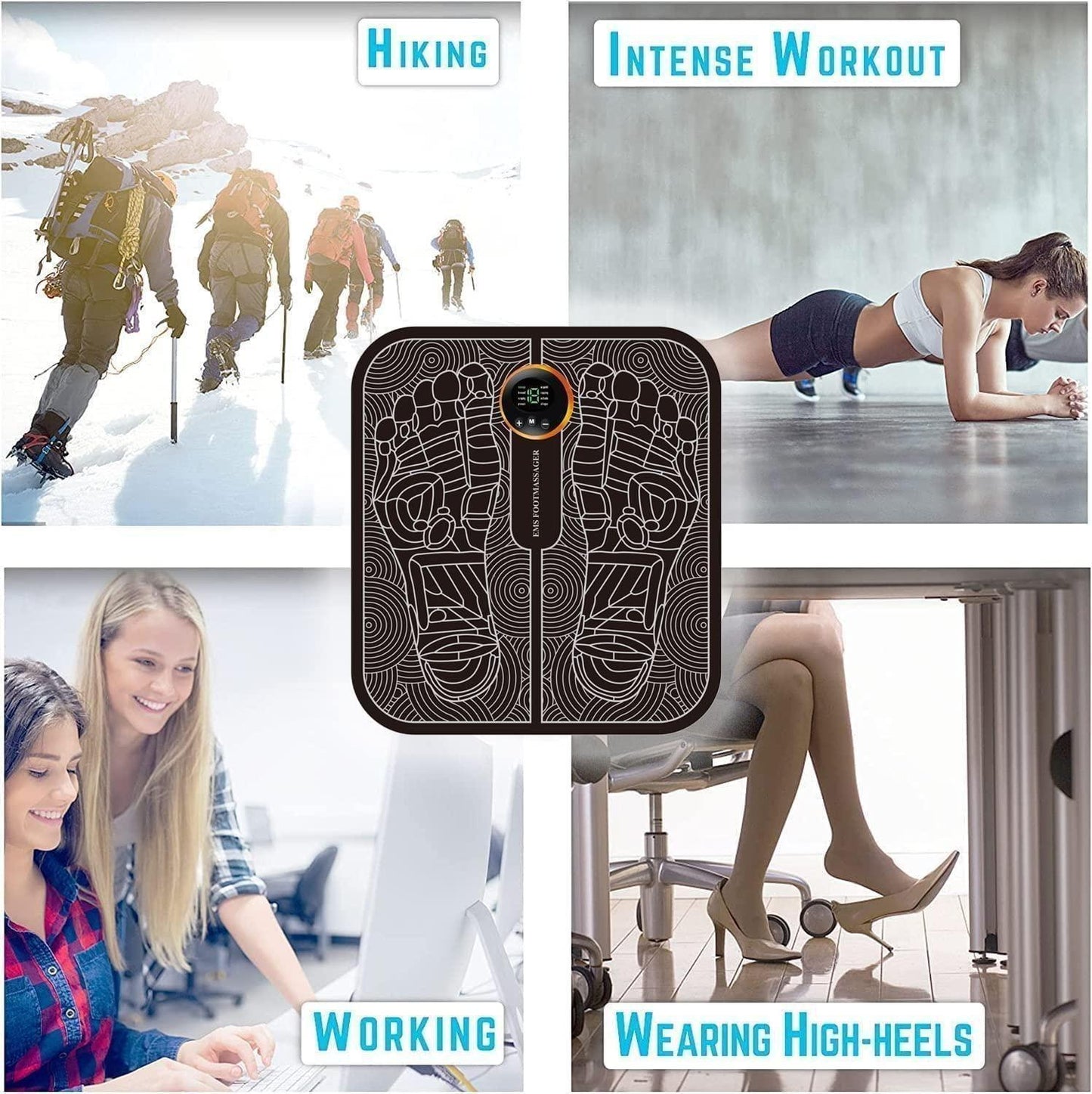 SootheStep™ – EMS Vibrating Foot Massager Pad